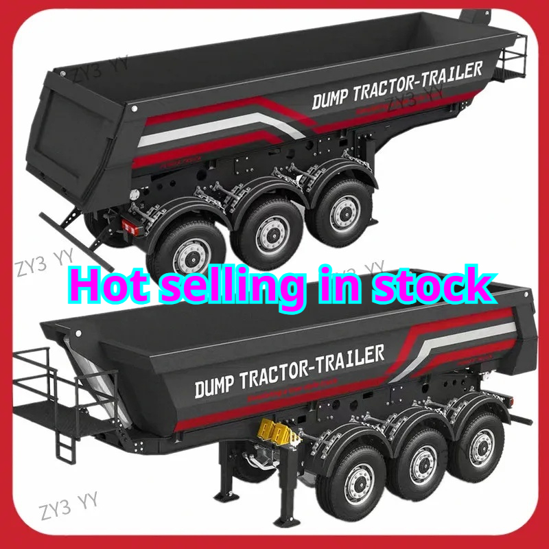 Dump Truck Toy - 20261/18 Huina 1509 Semi-remorque benne RC