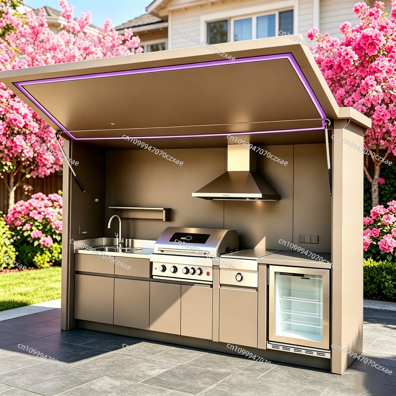 Heavy Equipment Unit - Cuisine extérieure tout-terrain complète avec équipement