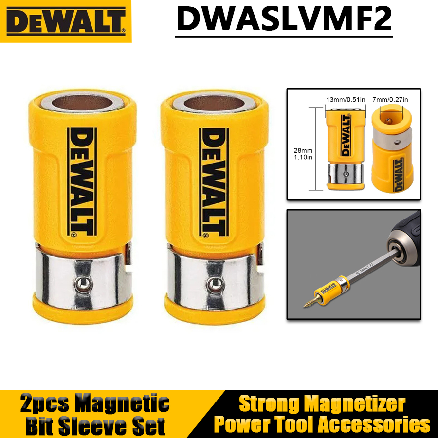 Magnetic Drill Press - DEWALT DWASLVMF2 Ensemble de 2 douilles