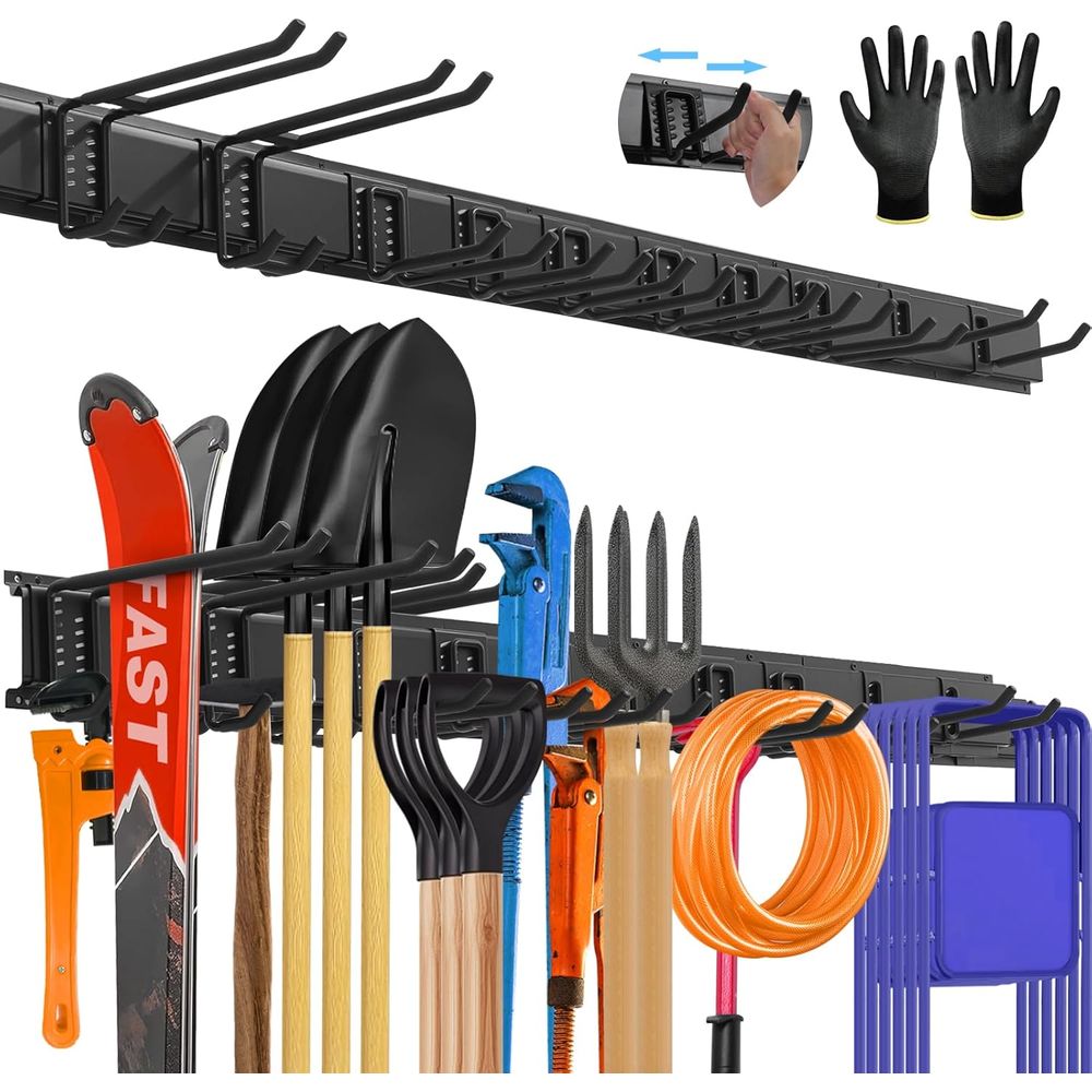 Heavy Equipment Yard - Organisateur d'outils de garage tout en