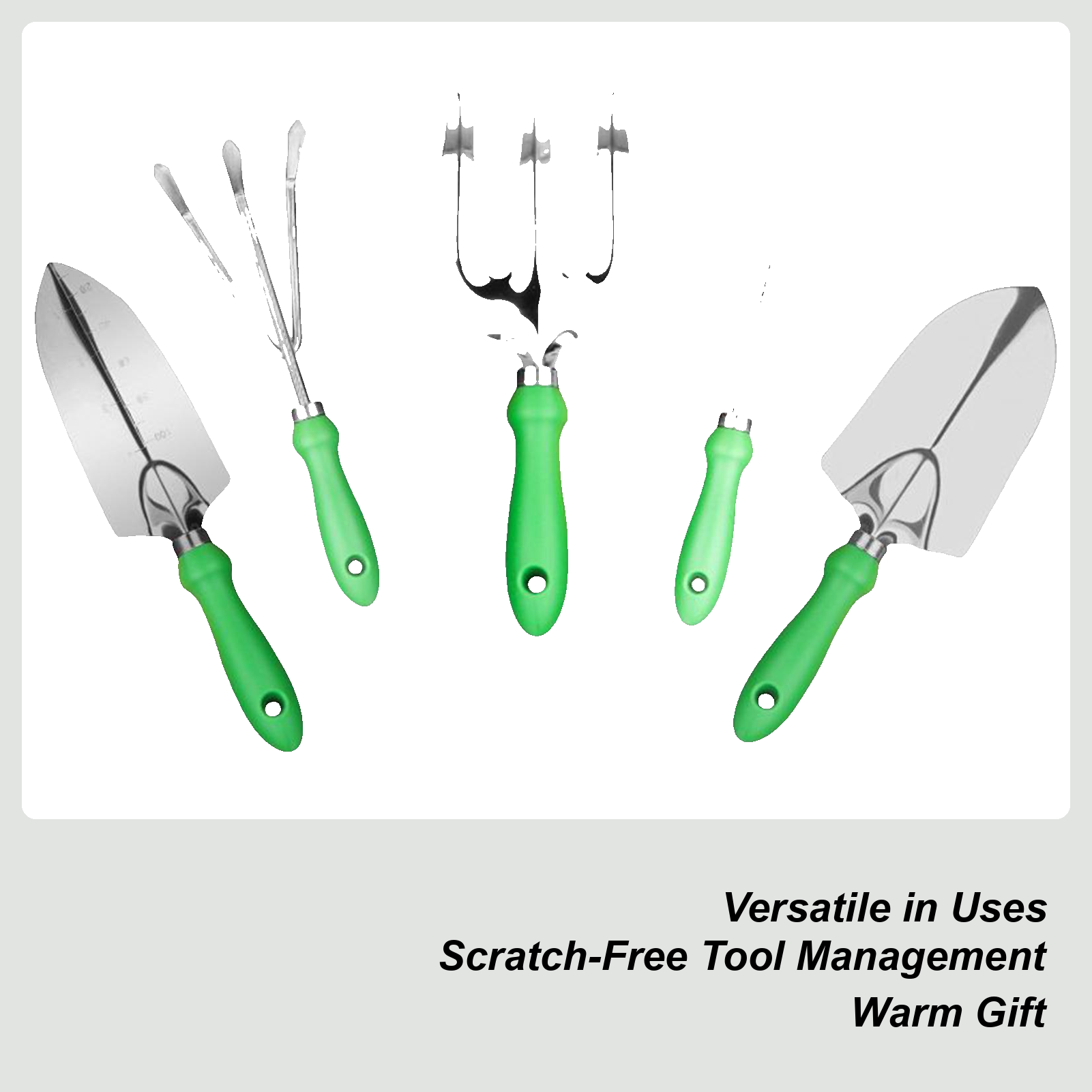 Heavy Equipment Yard - Ensemble d'outils de jardin robustes, kit