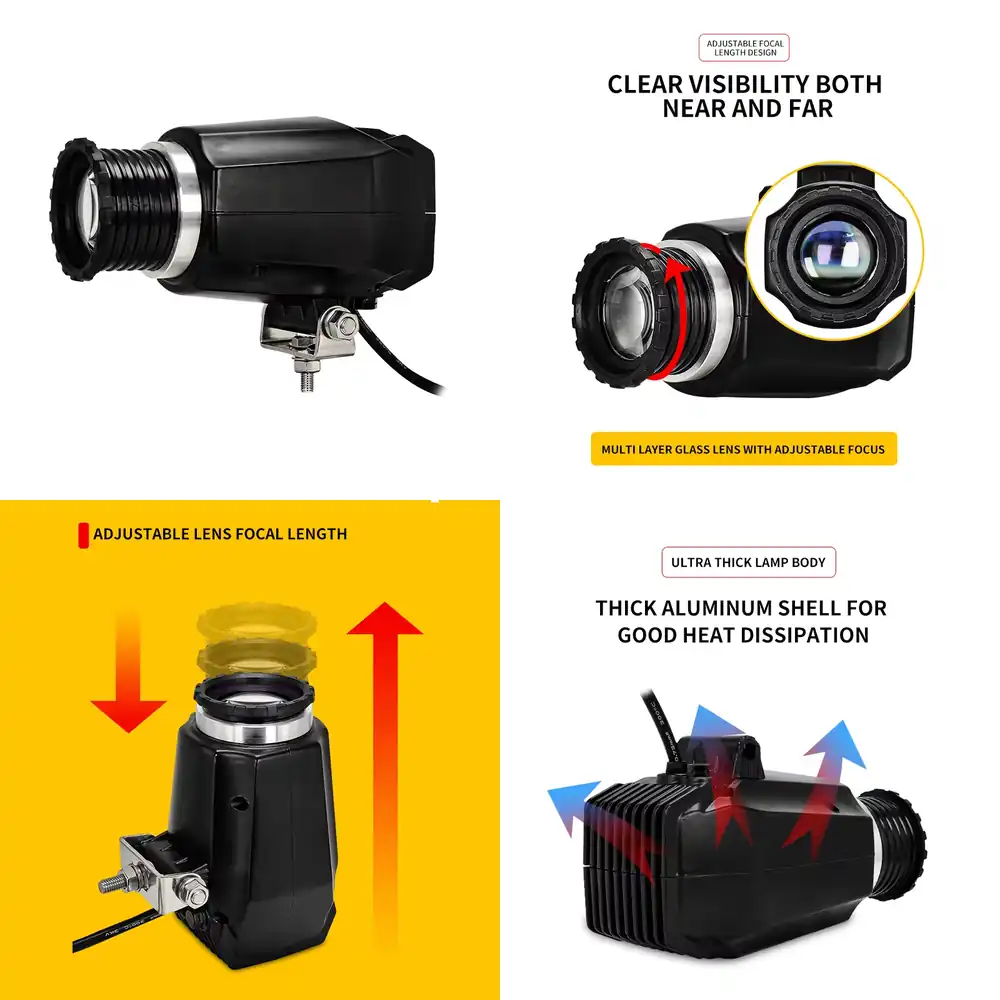Vehicle Heavy Equipment - Projecteur de sécurité étanche IP67 20W