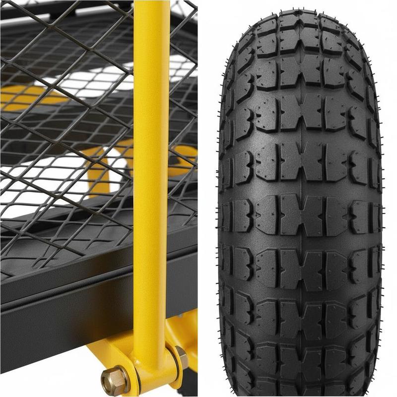 Chariot de jardin en acier 900 - Heavy Equipment Yard avis et prix