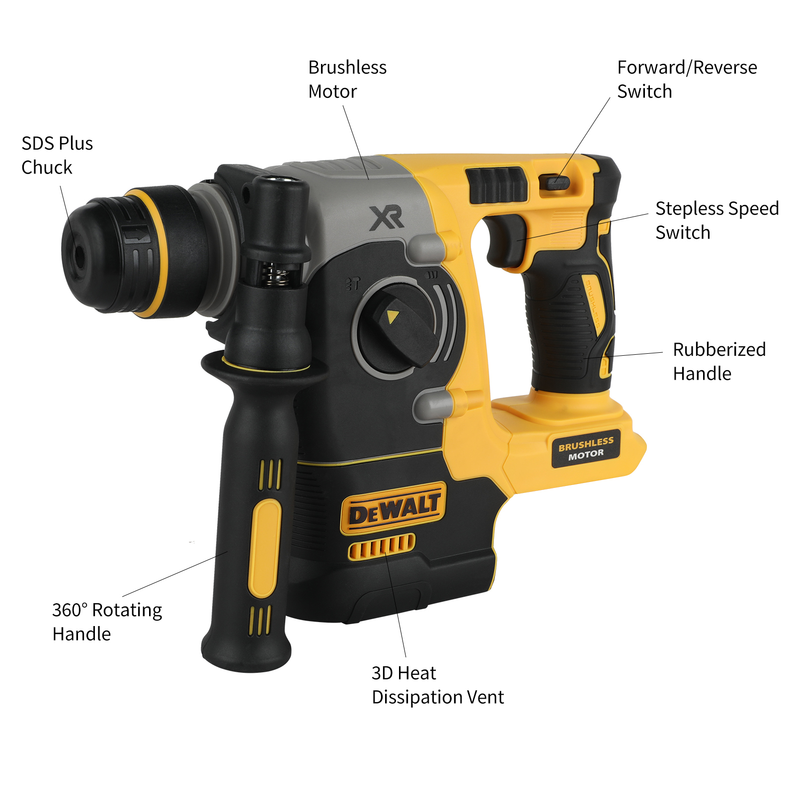 Marteau perforateur sans fil D - Concrete Breaker Demolition avis et prix