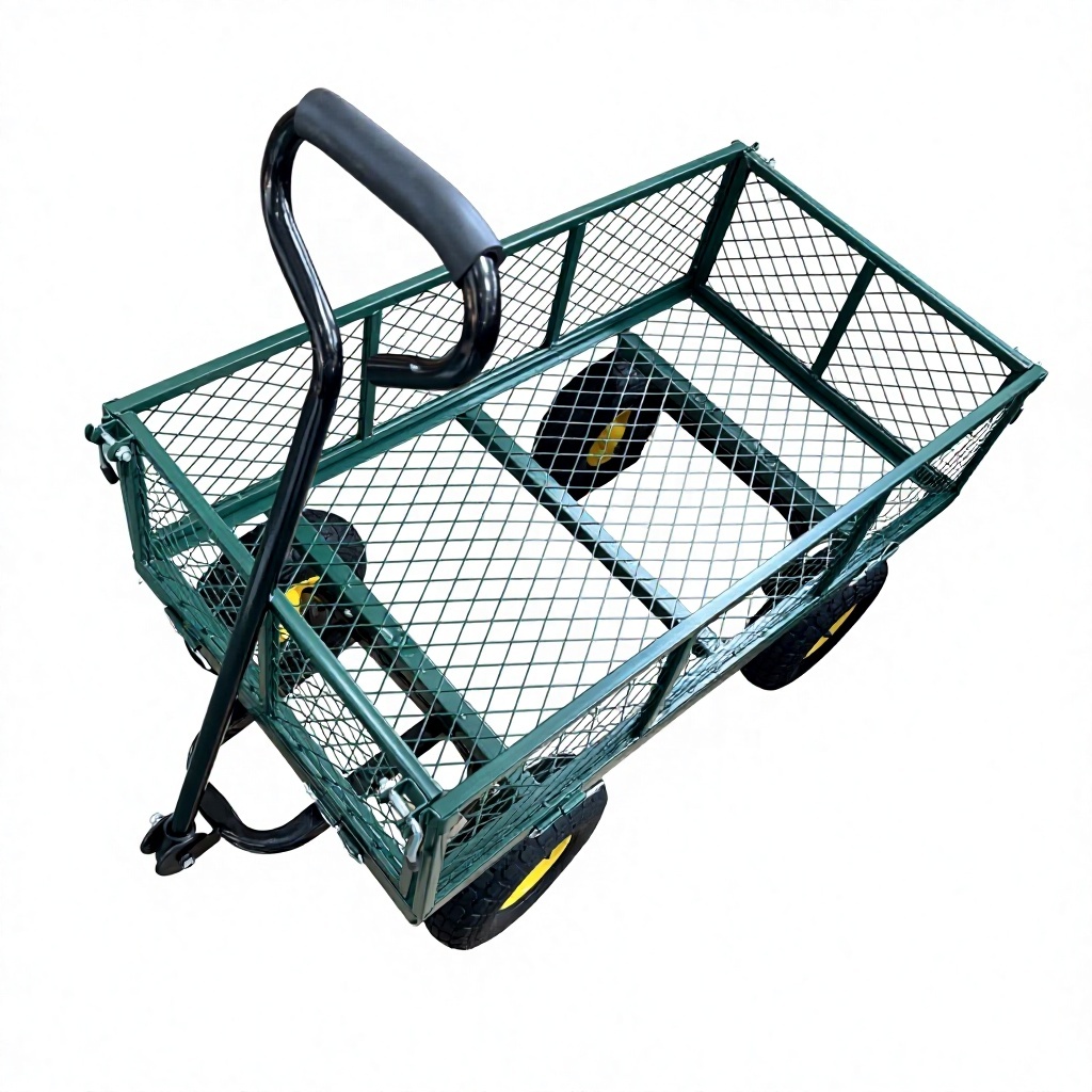 Chariot de jardin en acier rob - Heavy Equipment Yard avis et prix