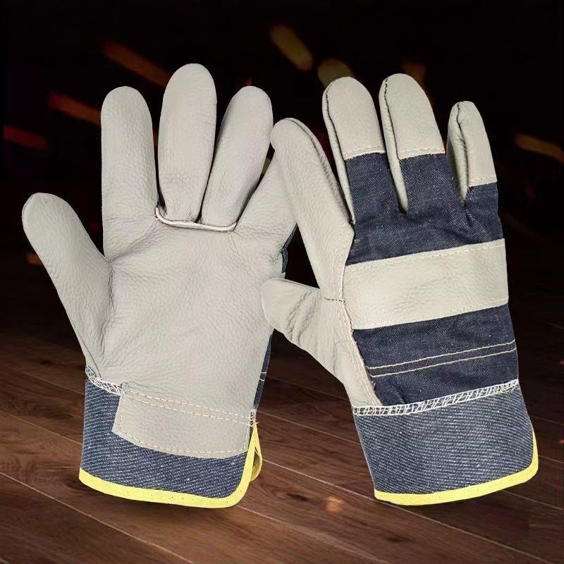 1 paire de gants en cuir de va - Heavy Equipment Yard avis et prix