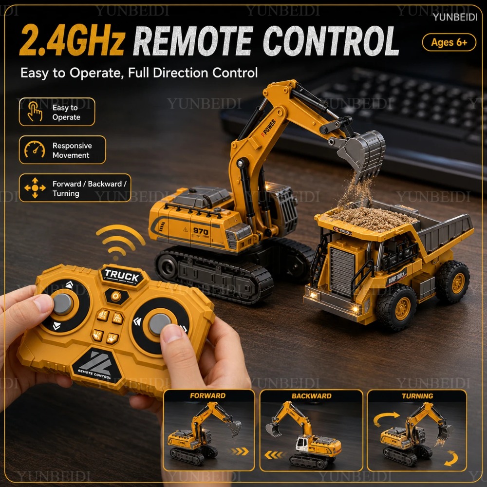 Mini voiture télécommandée en  - Dump Truck Toy avis et prix