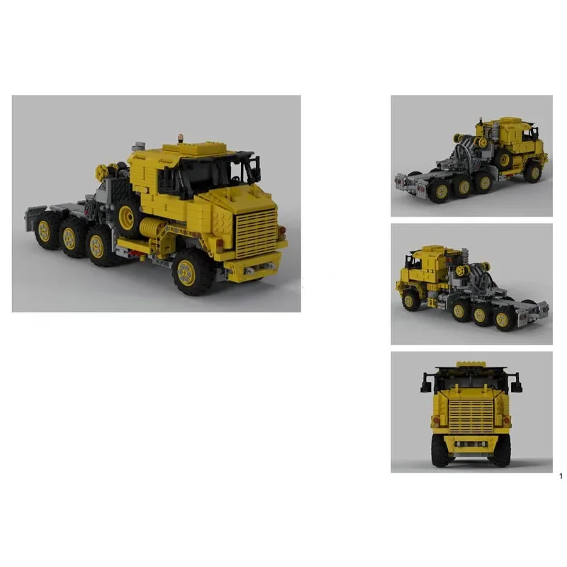MOC-34802 Camion Jaune M1070 T - Heavy Equipment Yellow avis et prix
